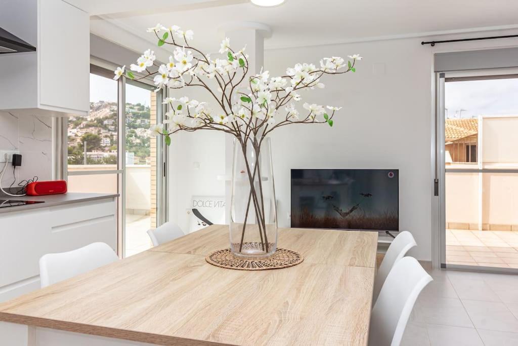 Atico Con Terraza Y Piscina Apartamento Peñíscola Exterior foto