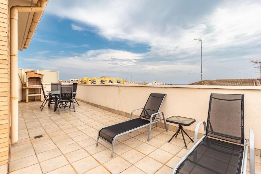 Atico Con Terraza Y Piscina Apartamento Peñíscola Exterior foto